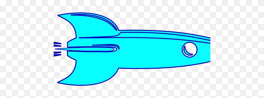 Blue Rocket-1580389290 Clipart
