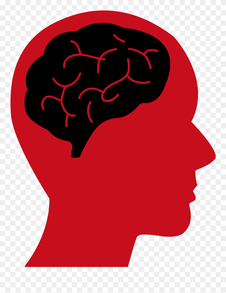 Hirn Symbol Clipart , Png Download - Głowa Z Mózgiem Rysunek Transparent Png