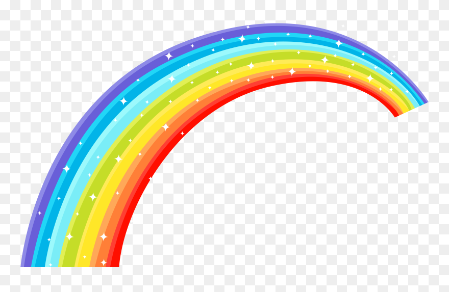 Rainbow Clipart Png - Rainbow Png Transparent Background