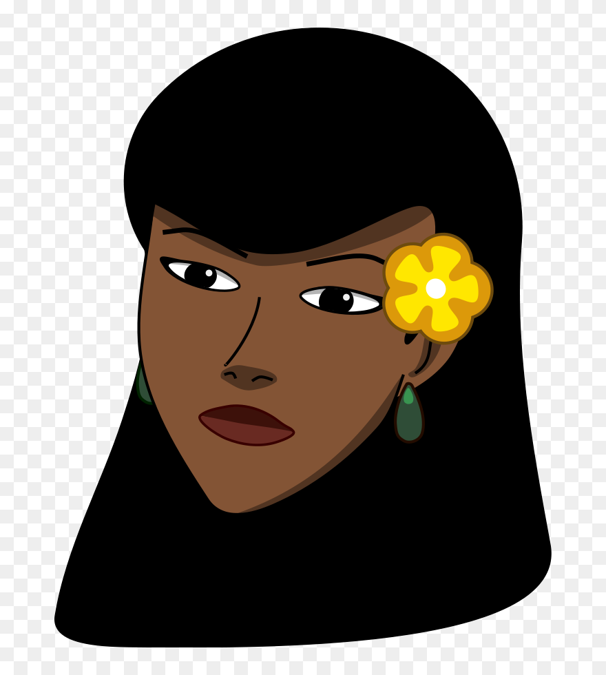 Transparent Waterfall Clipart - Black Woman Clipart - Png Download