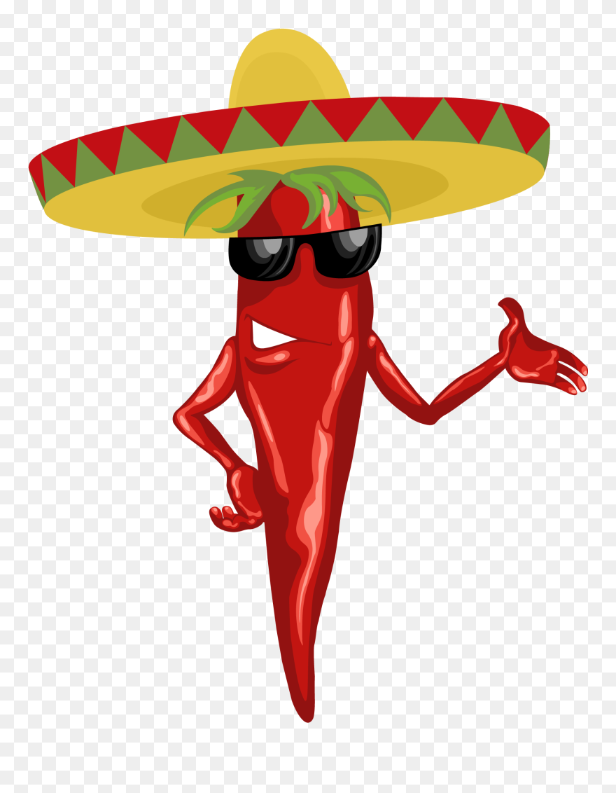 Transparent Make Good Choices Clipart - Mexican Pepper Cartoon - Png Download