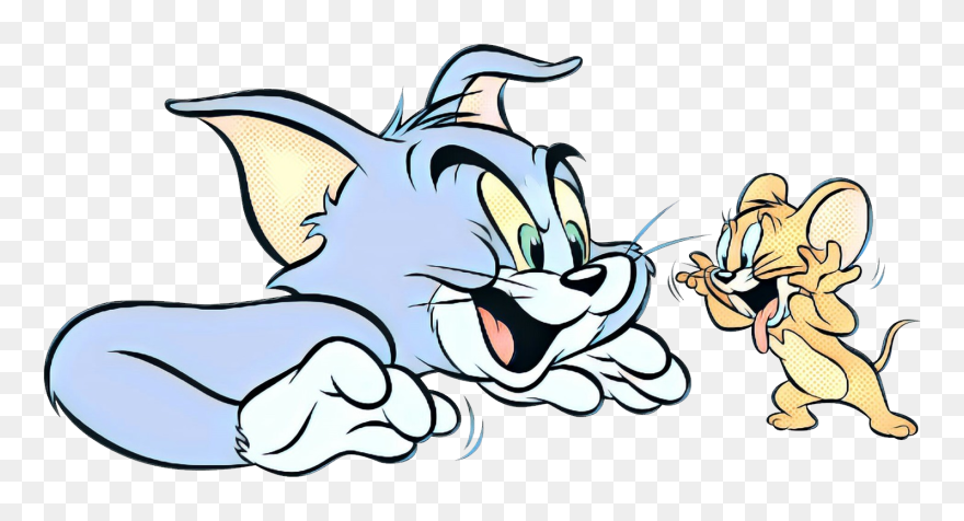 Tom And Jerry Tom Cat Image Cartoon Spike - Tom And Jerry Together Clipart