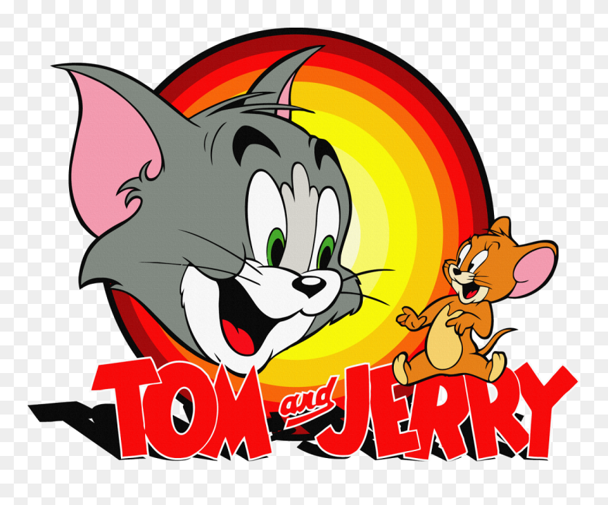 Tom And Jerry Cartoon Logo Png Image - Tom & Jerry Images Png Clipart