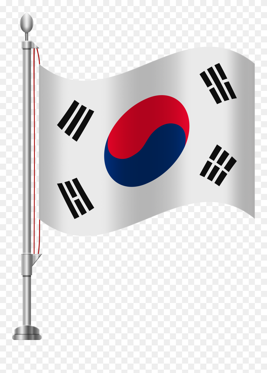Korea Flag Png Clipart