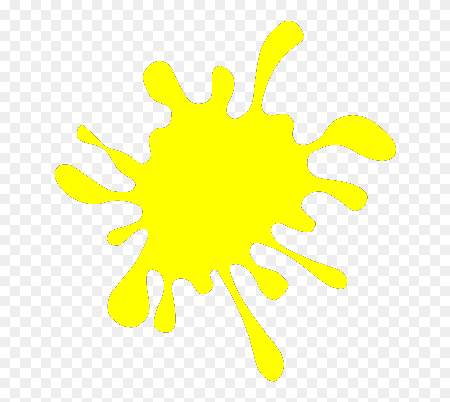 Draw Paint Splatter Easy Clipart