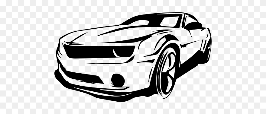 2018 Chevrolet Camaro Car Chevrolet Ss Vector Motors - Camaro Clipart - Png Download
