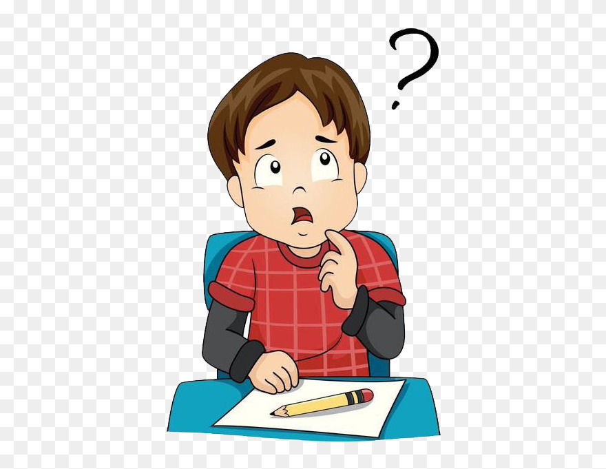 Lecture Png Clipart - Boy Thinking Clipart Png Transparent Png