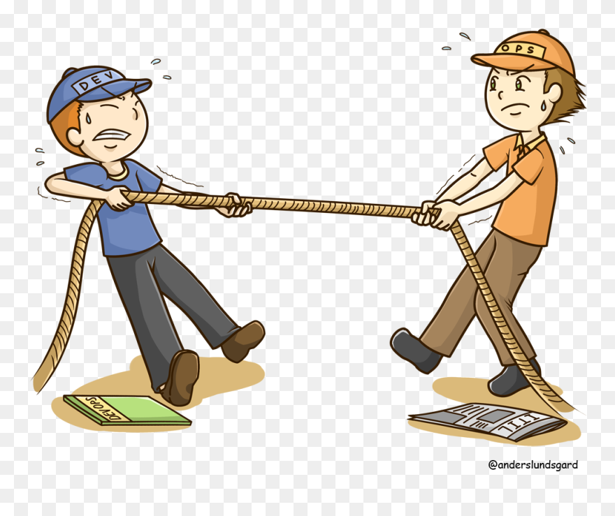 Tugofwar-devops - Tug Clipart - Png Download