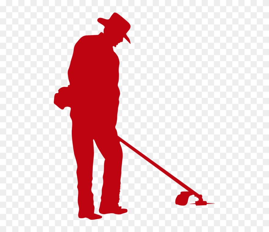 Brushcutter String Trimmer Clip Art - Brush Cutting Png Transparent Png