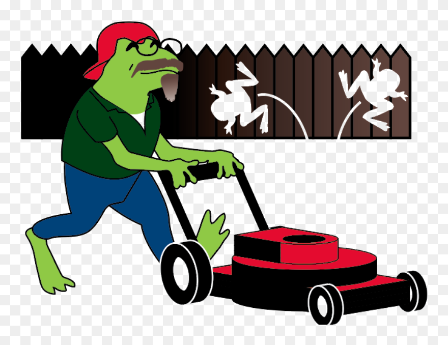 Walk-behind Mower Clipart