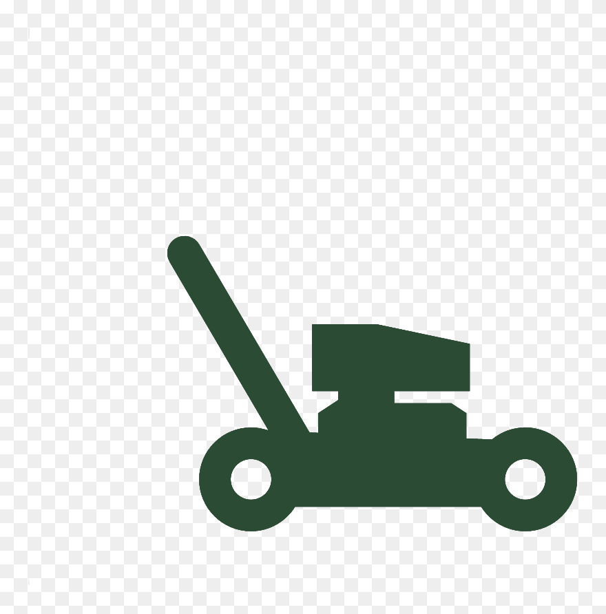 Mowing Icon - Cannon Clipart