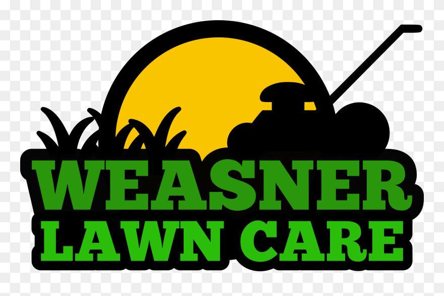 Weasner Lawn Care Color Logo Clipart