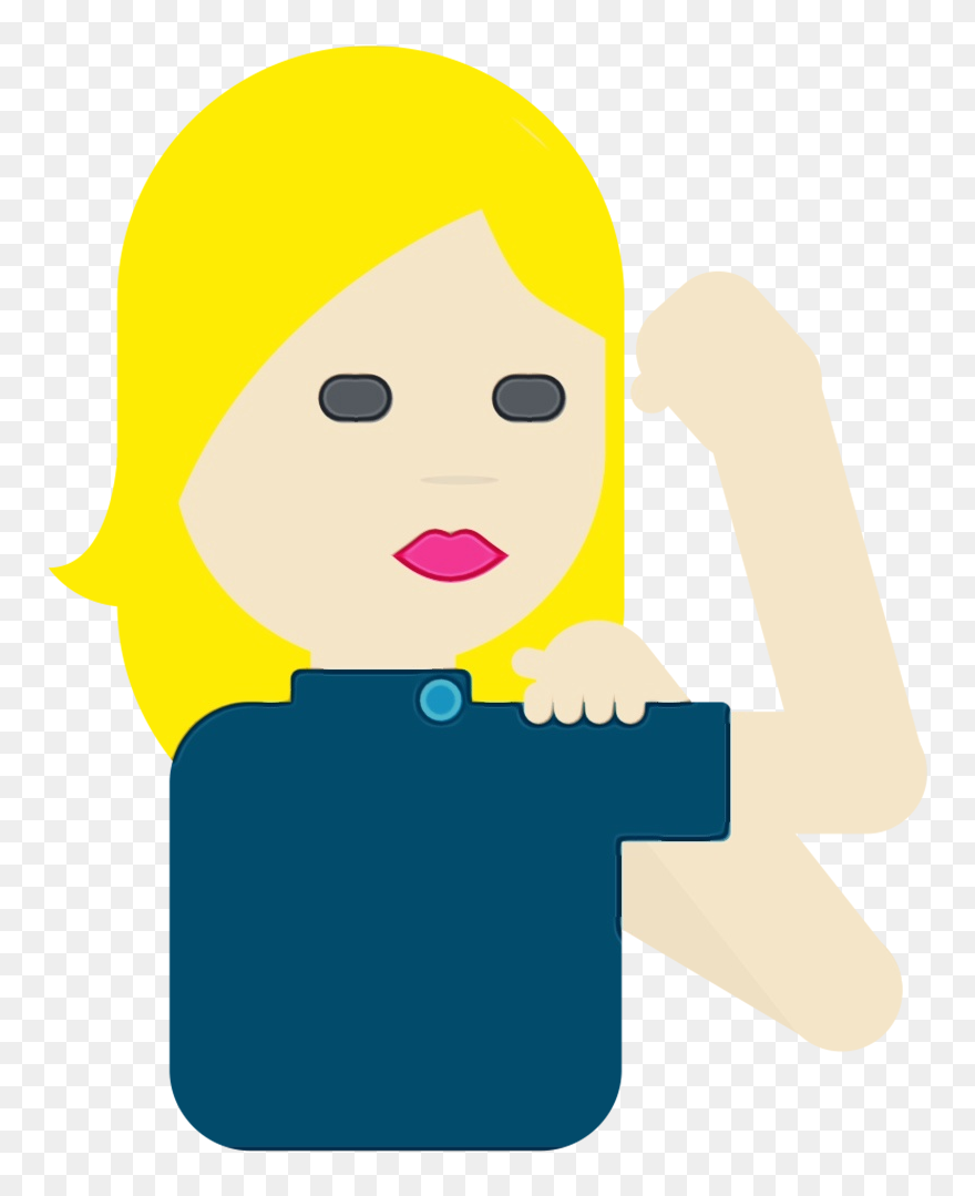 Woman Emoji Gender Girl Clip Art - Gender Equality - Png Download