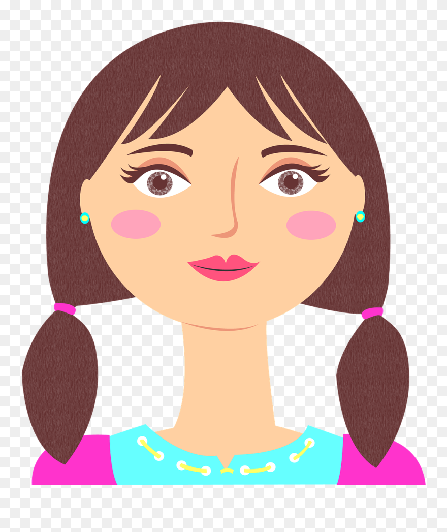 Image Woman Portable Network Graphics Pixabay Girl - Customer Cartoon Face Clipart