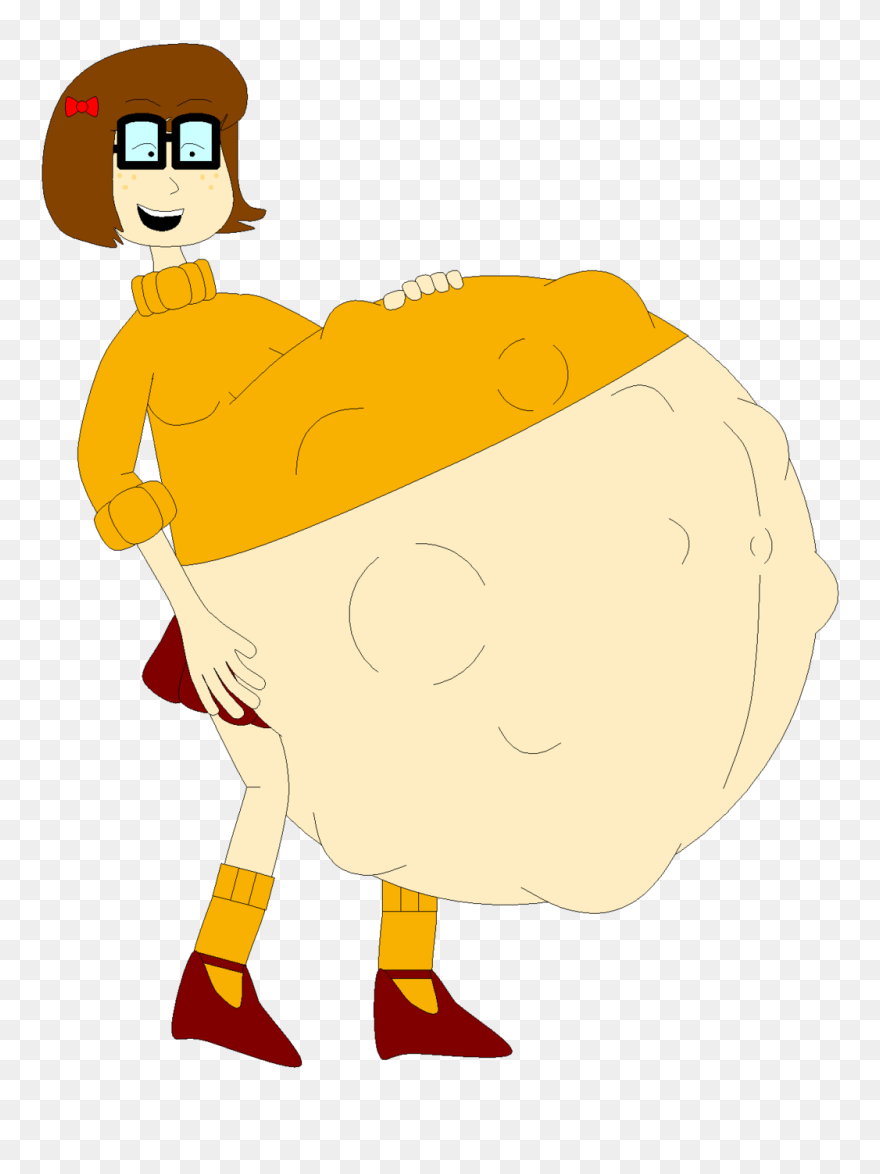 Heavily Pregnant Velma By Angry-signs - Velma Belly Clipart