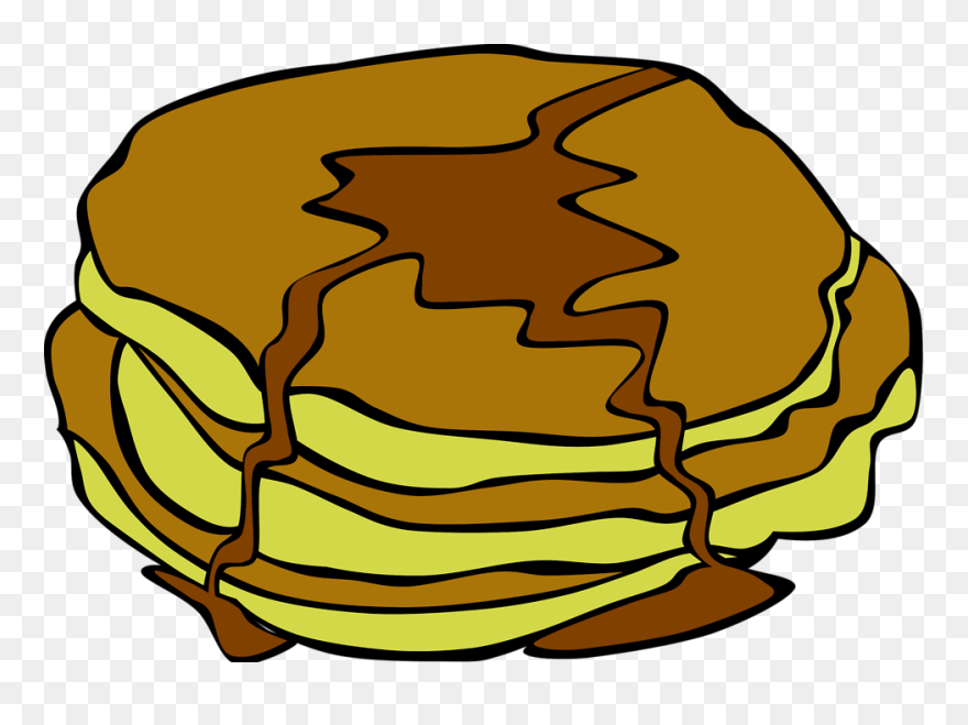 Hamburger Junk Food Fast Food Breakfast French Fries - Pancake Clipart - Png Download