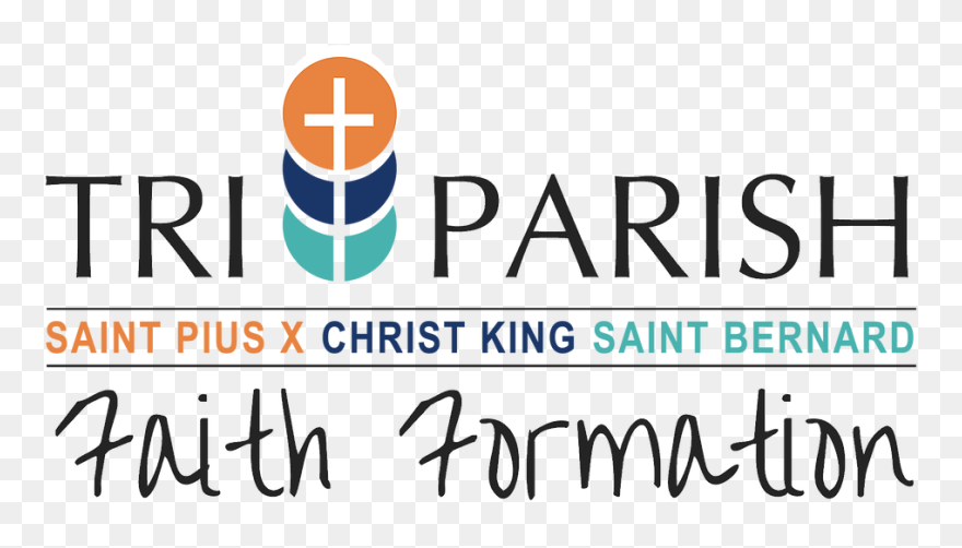Tri Parish Faith Formation Logo Drk - Bare International Clipart