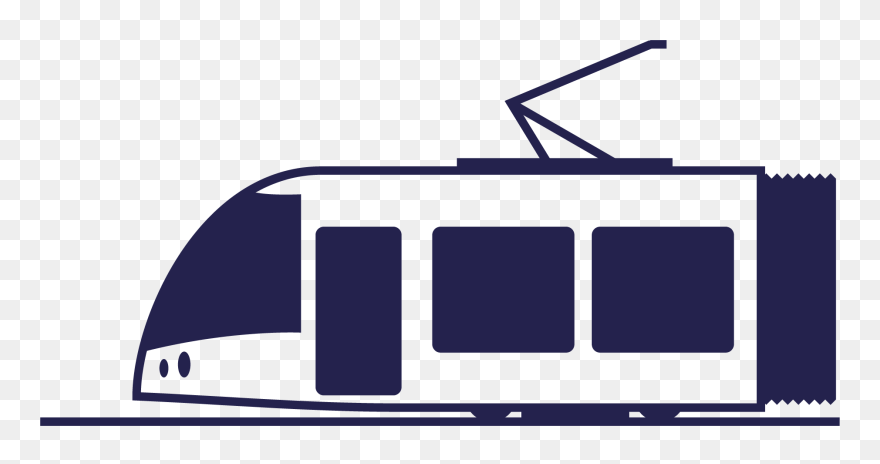 Metro And Light Rail Jobs - Light Rail Clipart - Png Download