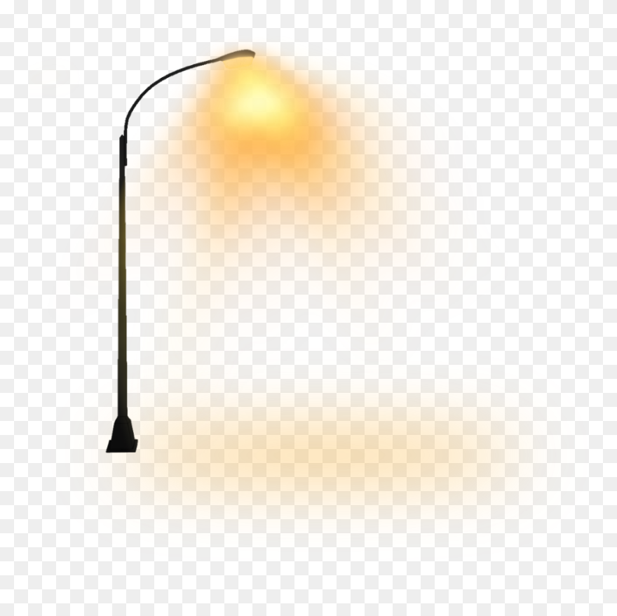 Transparent Street Lamp Clipart - Street Light On Png