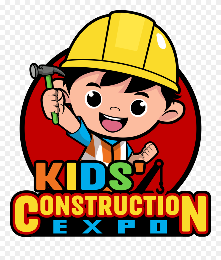 Kids Construction Expo - Cartoon Clipart