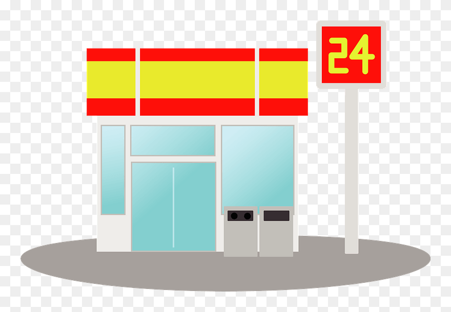 Convenience Store Clipart - Convenience Store - Png Download