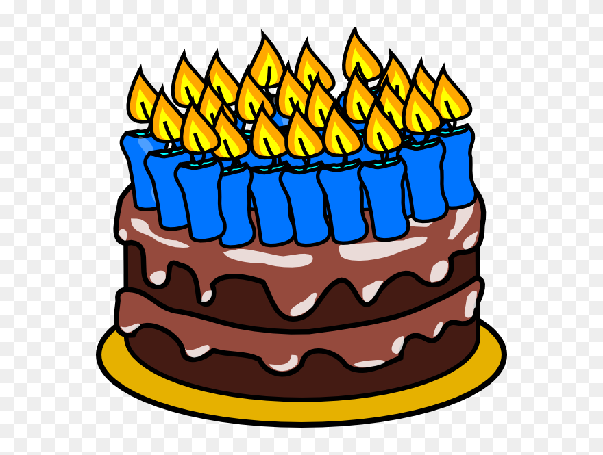 Birthday Cake Clip Art - Png Download