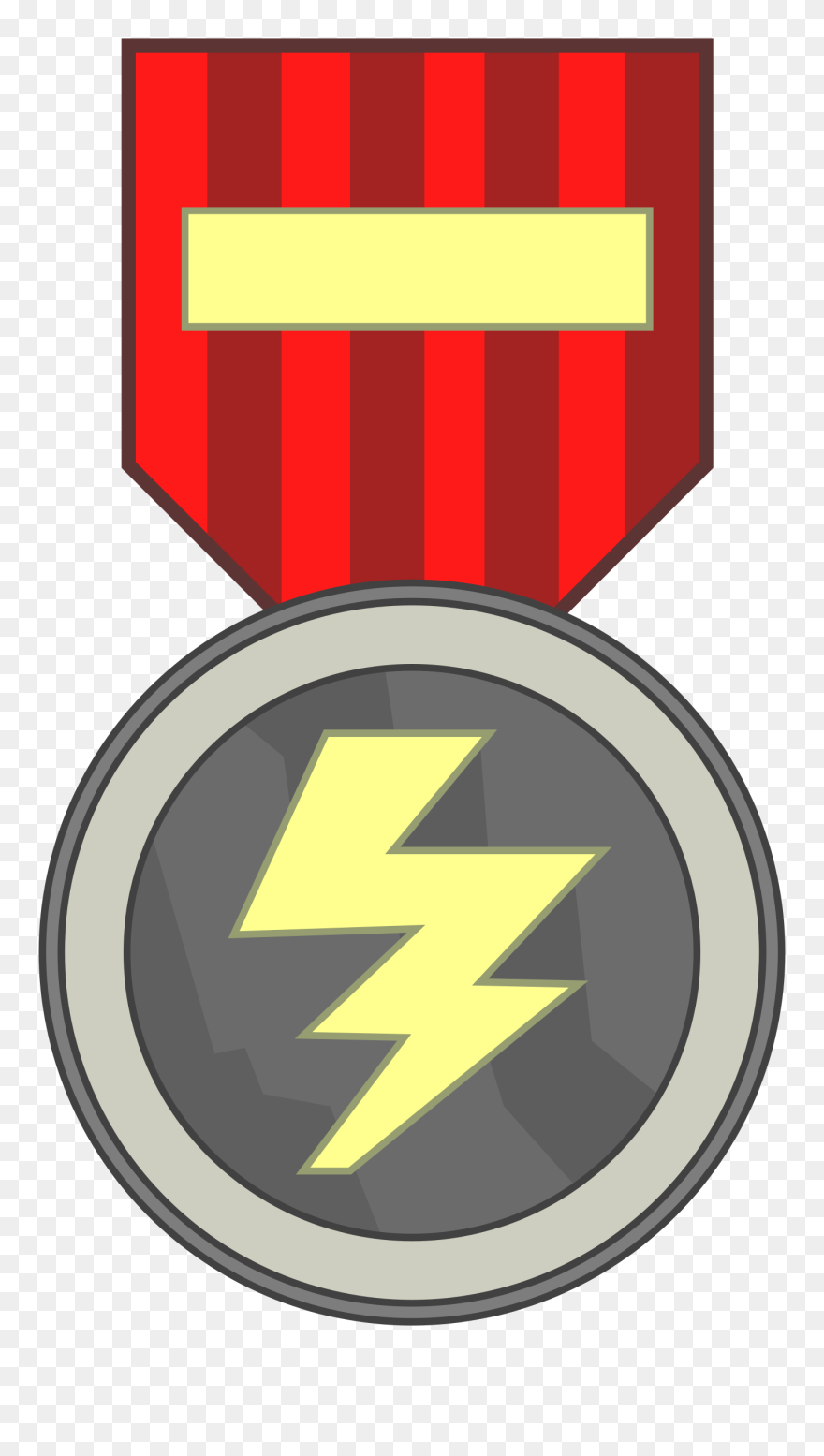 Template Big Image Png - Ribbon Achievement Png Clipart