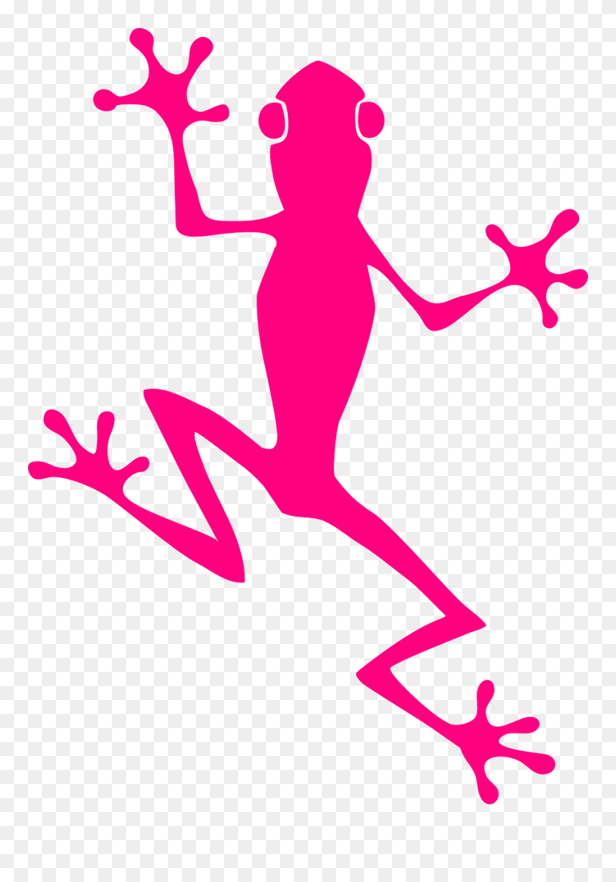 Frog Climbing Clipart - Png Download