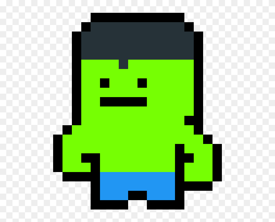 Pixel Art Minecraft Superheroes Clipart