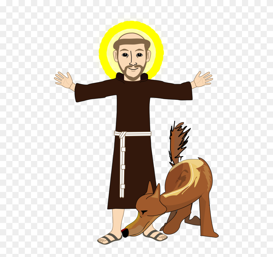 Human Behavior,toddler,art - San Francisco De Asis Clipart - Png Download