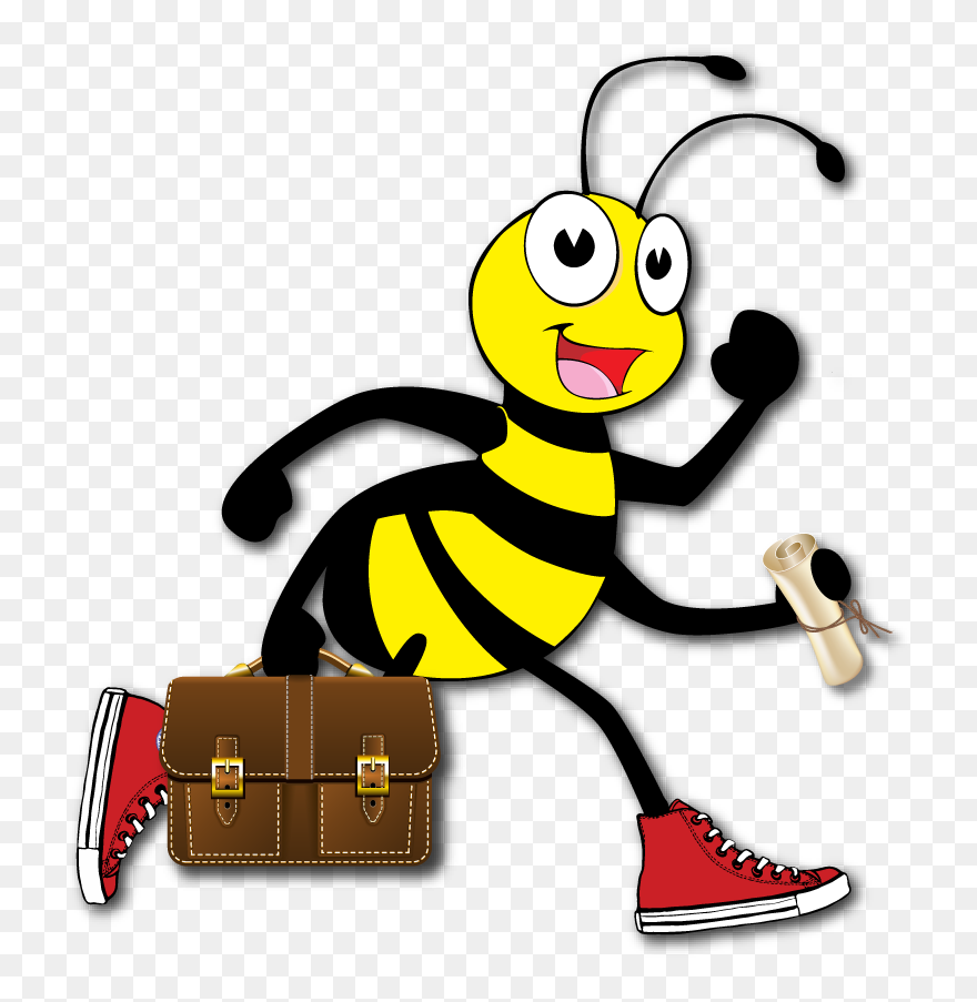 Active Bee Clipart