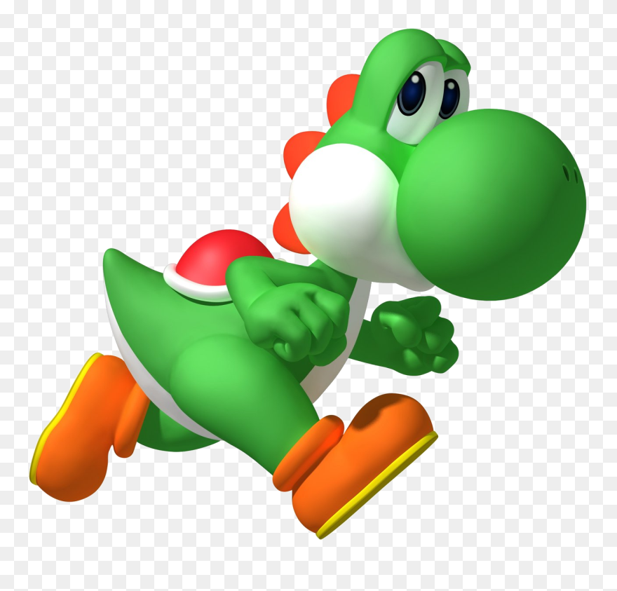 Super Mario Bros Clip Art - Super Mario Yoshi Png Transparent Png
