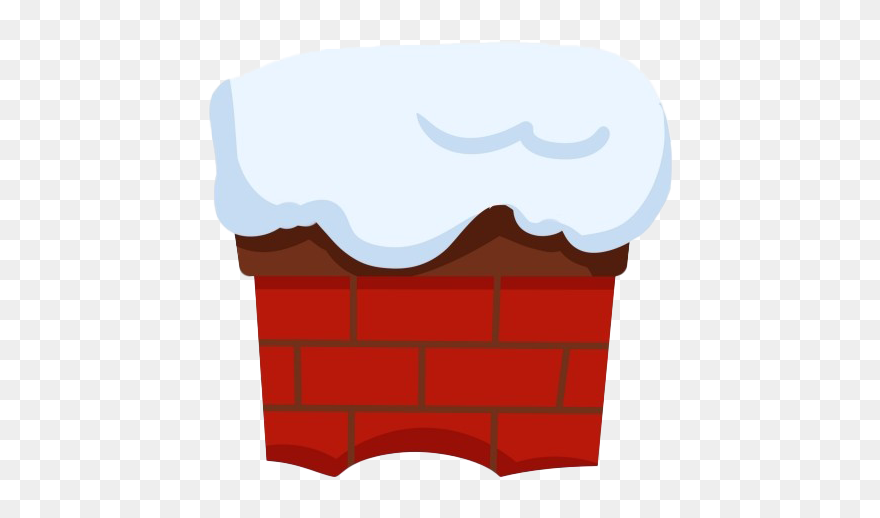 Christmas Chimney Png Transparent - Roof Clipart