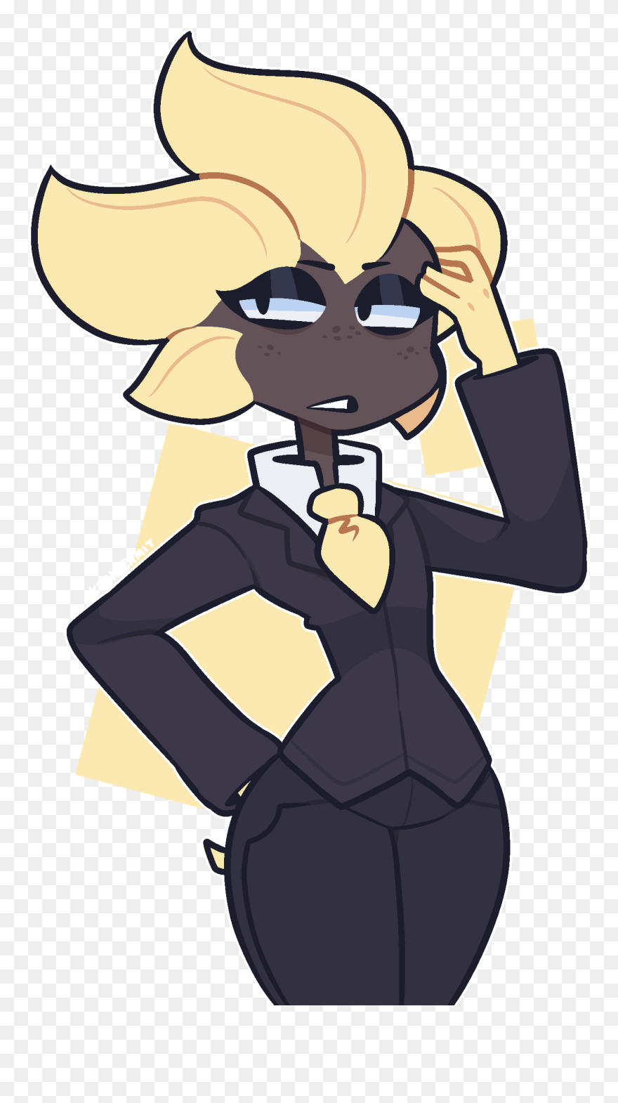 A Headache - Cartoon Clipart