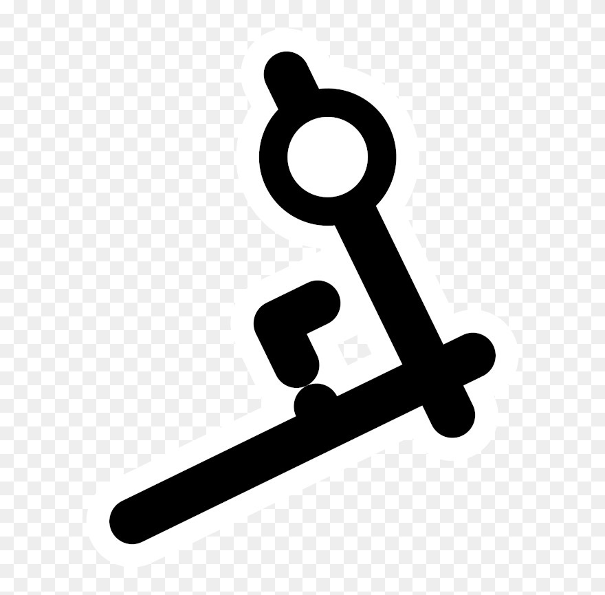 Mono Perpendicular Clipart