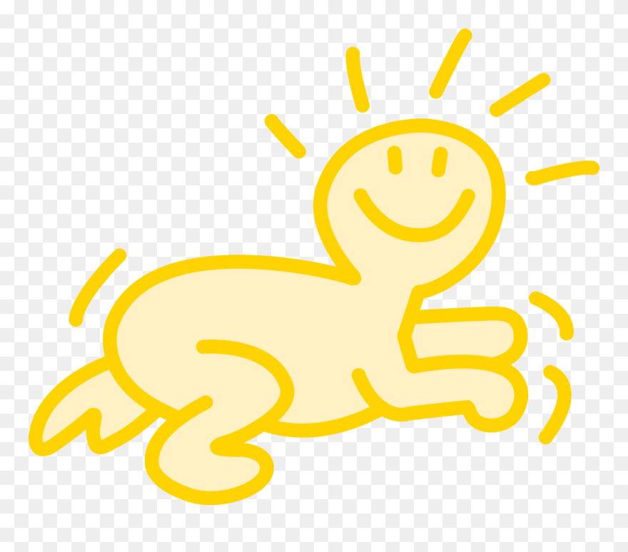 Crawling Baby - Illustration Clipart