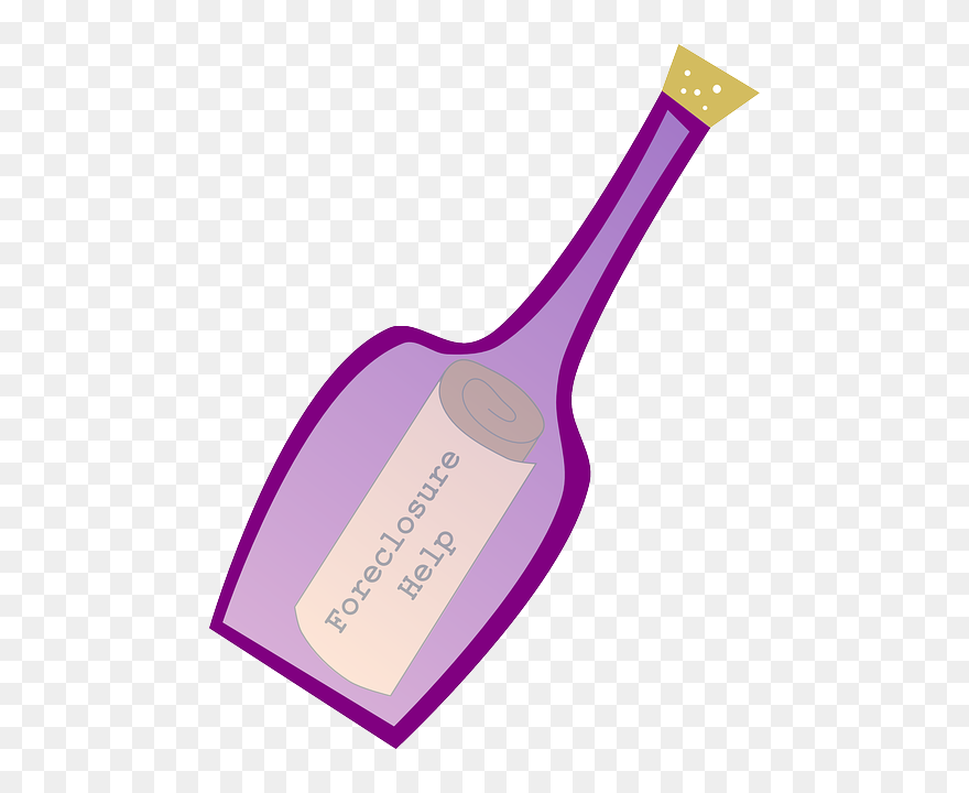 Bottle, Help, Message, Cork, Foreclosure - Garrafa De Mensagem Png Clipart