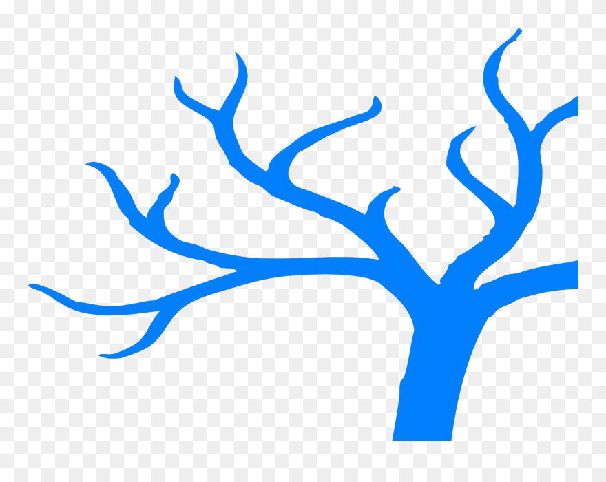 Simple Silhouette Of A Tree Clipart