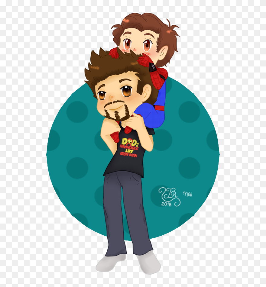 Iron Man Father's Day Clipart
