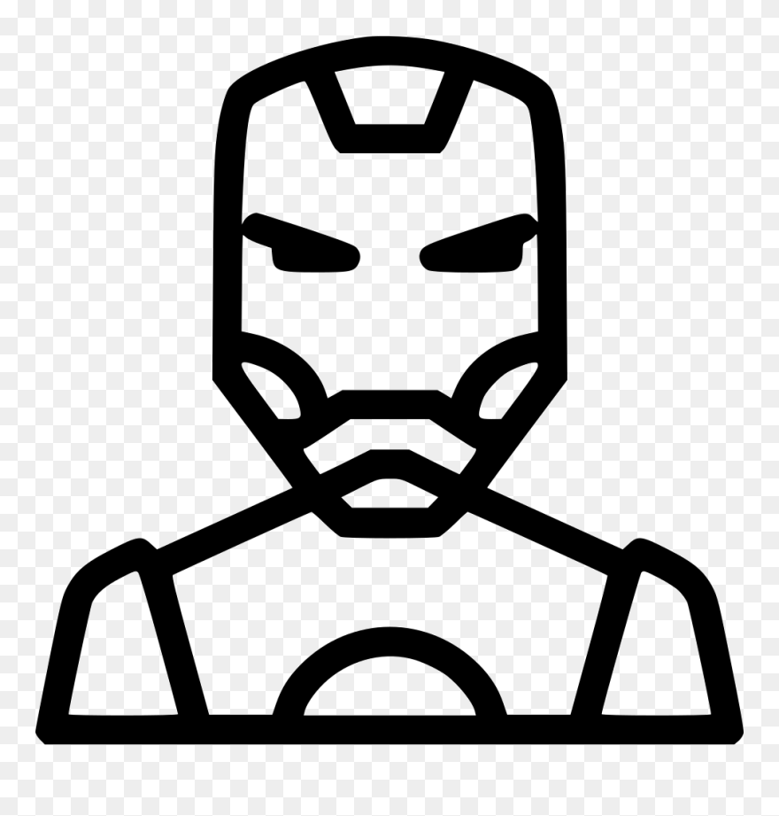 Iron Man Clipart Svg Free - Png Download