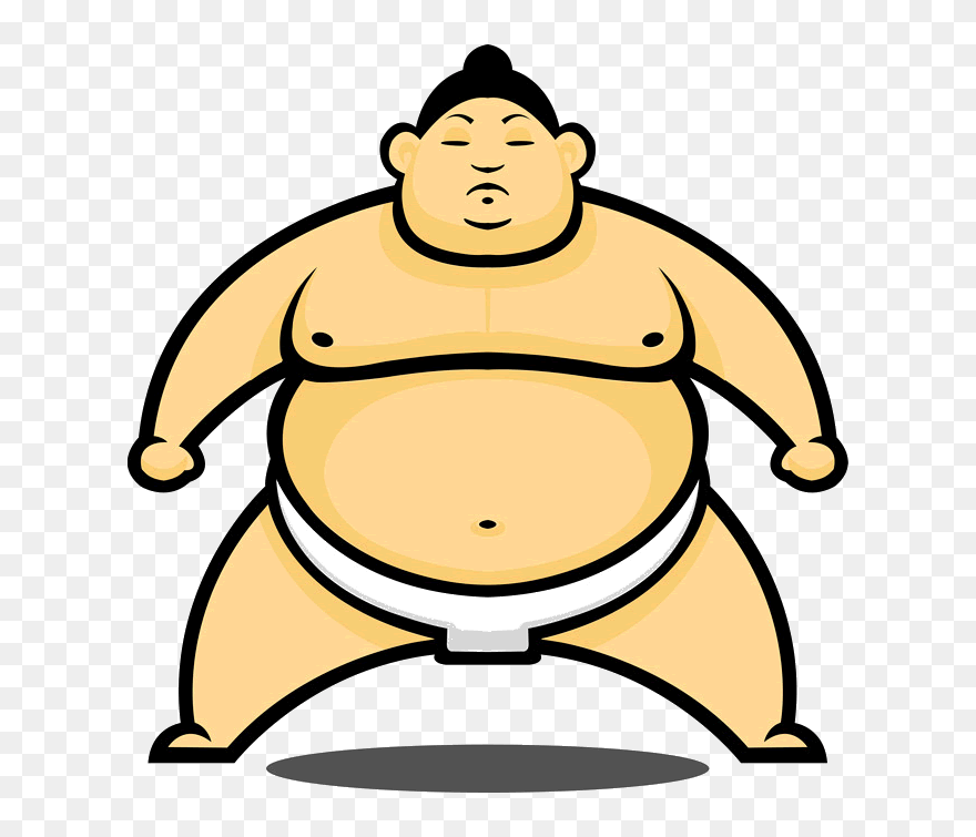 Sumo Png Sumo Wrestler Clipart Transparent Png Pinclipart