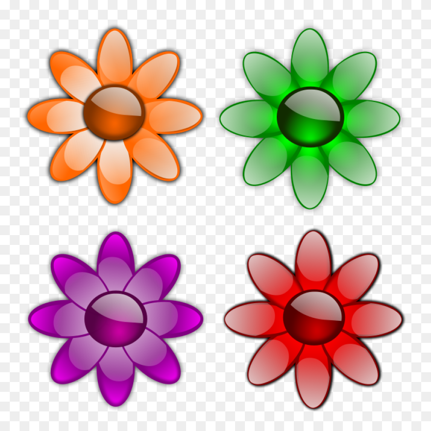 Gloss Flowers 1 Png Images - Information Is Beautiful Logo Clipart