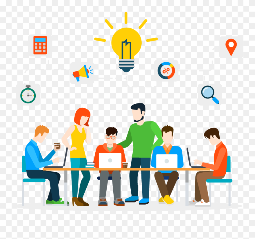 Online Reputation Management Vector Clipart