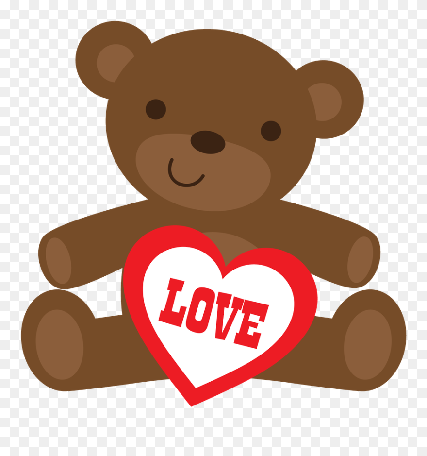 Hug Clipart Teddy Bear - Baby Boy Bear Clipart - Png Download