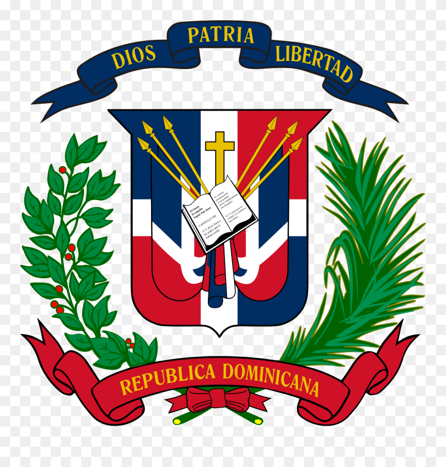 Election Clipart Republic Government, Election Republic - Republica Dominicana Coat Of Arms - Png Download