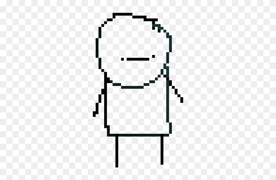 Pixel Art Cute Ghost Clipart
