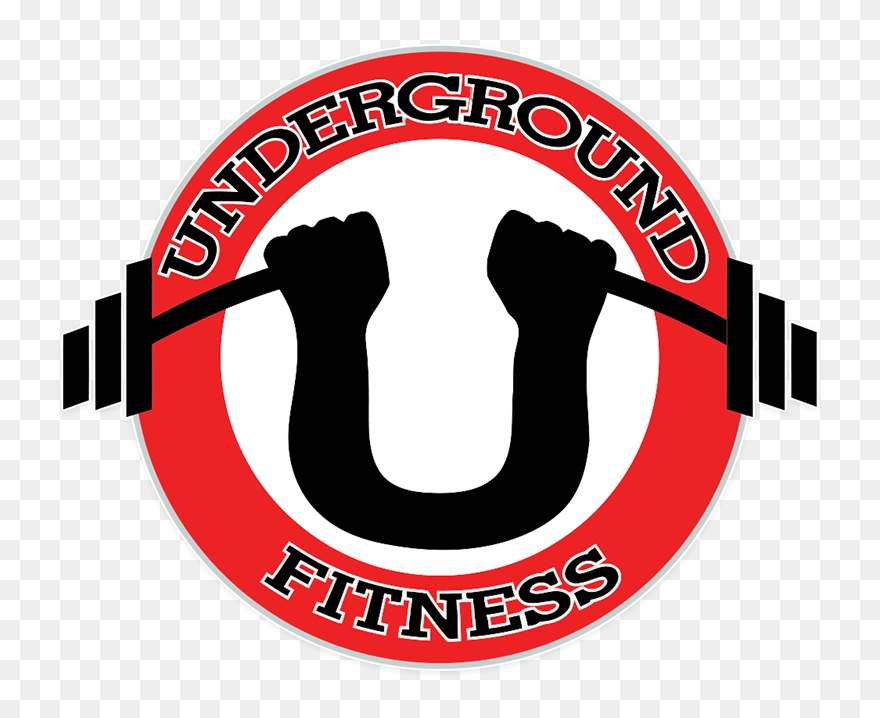 Logo Underground Fitness Emblem Clipart