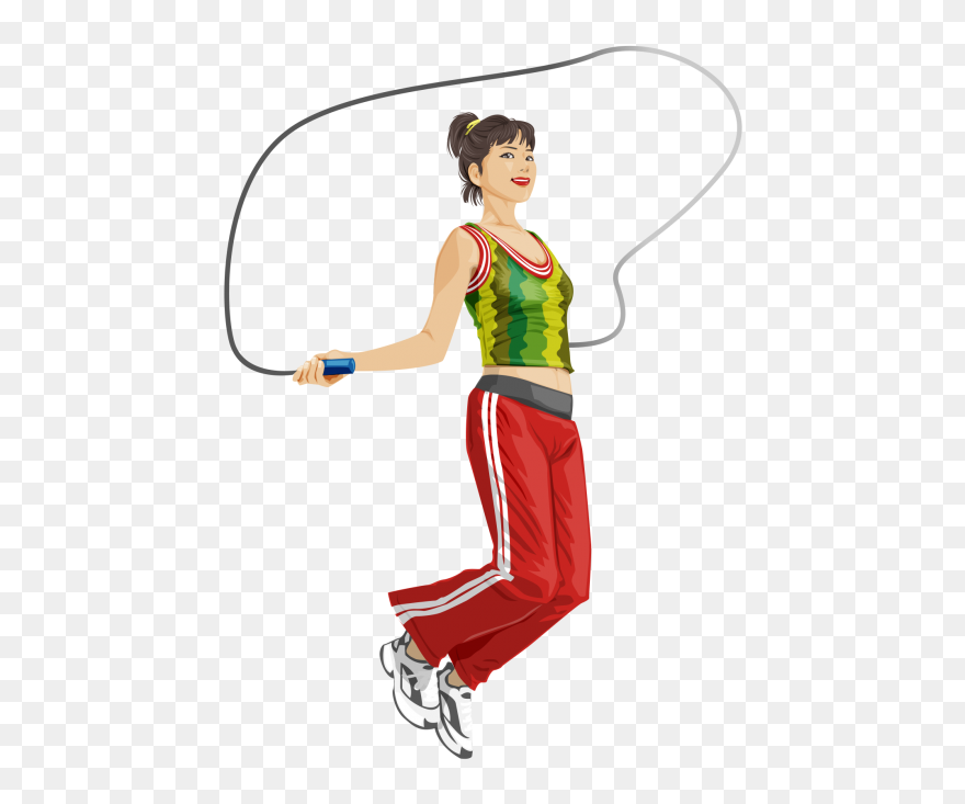 Transparent Jumping Rope Clipart - Jump Rope Sport Clipart - Png Download