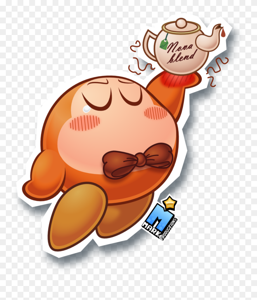 Plate Clipart Waiter - Kirby Waddle Dee Fanart - Png Download
