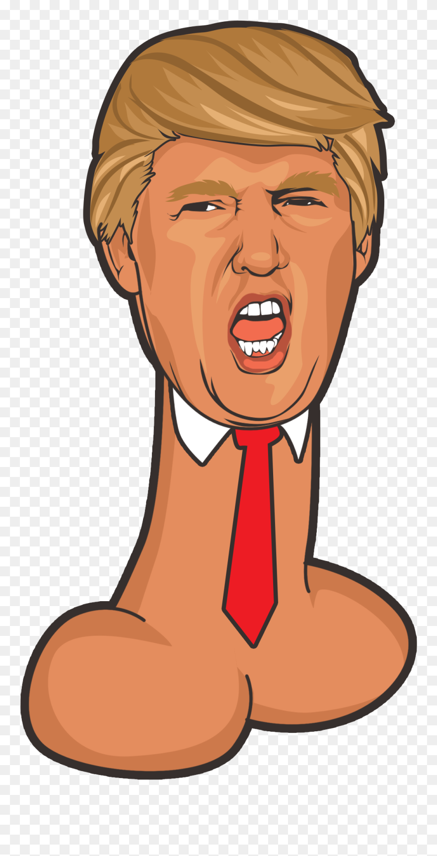 Logo - Donald Trump As A Dick Clipart